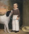 Niño con perro Charles Soule